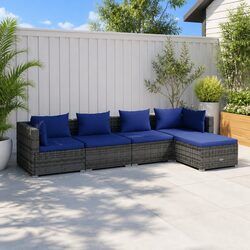 Transform Your Outdoor Space with 5 Piece Lounge Set