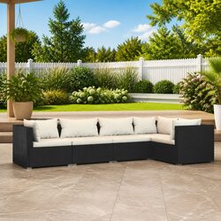 Enhance Your Outdoor Space with a 5 Piece Lounge Set