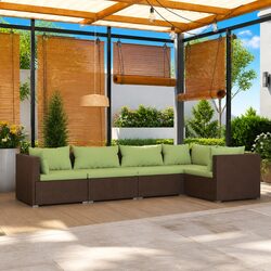 Transform Your Outdoor Space with 5 Piece Lounge Set