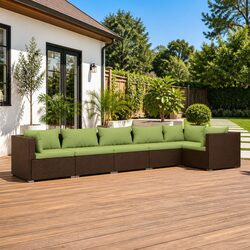 Enhance Your Outdoor Space with a 6 Piece Lounge Set