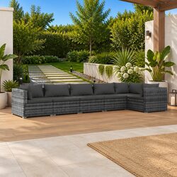 Elevate Your Outdoor Space with a 6 Piece Lounge Set