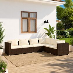 Enhance Your Outdoor Living with a 6-Piece Lounge Set