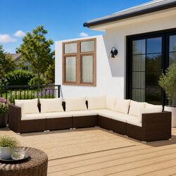 Enhance Your Outdoor Space with 7 Piece Lounge Set
