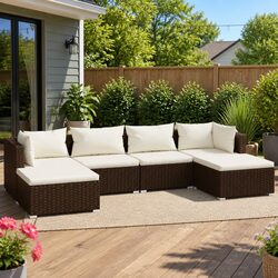 Enhance Your Outdoor Space with a 6 Piece Lounge Set