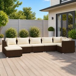 Enhance Your Outdoor Space with a 7 Piece Lounge Set