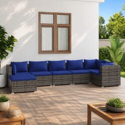 Transform Your Outdoor Space with This 7-Piece Lounge Set