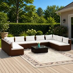 Transform Your Space with This 10-Piece Modular Lounge Set