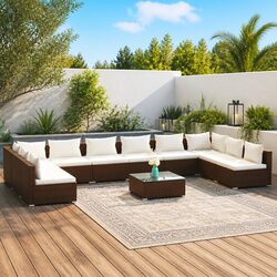 Transform Your Outdoor Space with an 11-Piece Lounge Set