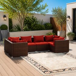 Enhance Your Outdoor Space with a 6 Piece Lounge Set