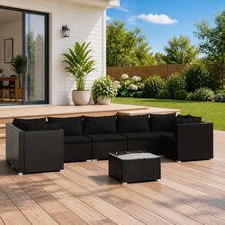 Transform Your Outdoor Space with 8 Piece Lounge Set