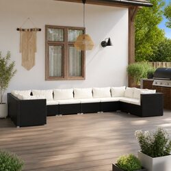 Enhance Your Outdoor Space with 10-Piece Lounge Set