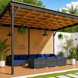 Elevate Your Outdoor Space with a 10 Piece Garden Lounge Set