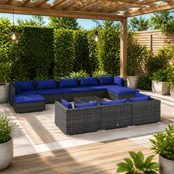 Transform Your Outdoor Space with Our 11 Piece Lounge Set