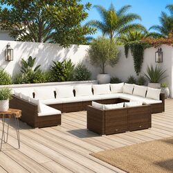 Enhance Your Outdoor Space with 12 Piece Lounge Set