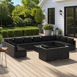 Enhance Your Outdoor Space with a 13 Piece Lounge Set