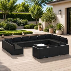 Elevate Your Outdoor Space with a 14 Piece Lounge Set