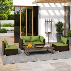Transform Your Outdoor Space with 4 Piece Lounge Set