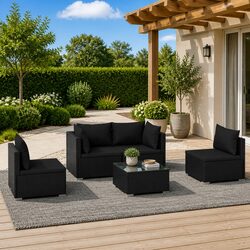 Stylish 5-Piece Outdoor Lounge Set to Elevate Your Space