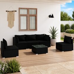 Transform Your Outdoor Space with a 6 Piece Lounge Set