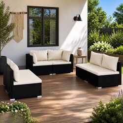 Enhance Your Garden with 6-Piece Lounge Set