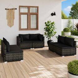 Transform Your Outdoor Space with a 6 Piece Lounge Set