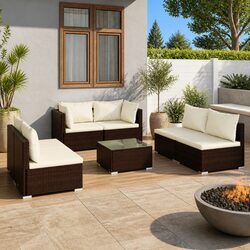 Enhance Your Outdoor Space with 7 Piece Lounge Set