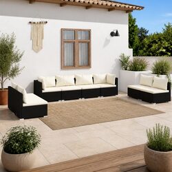 Transform Your Outdoor Space with Our 8-Piece Lounge Set