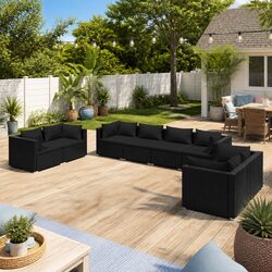 Enhance Your Outdoor Space with 8 Piece Lounge Set