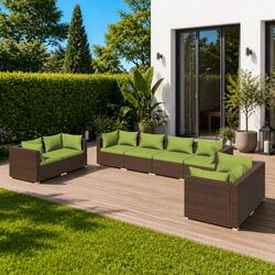 Elevate Your Outdoor Space with This 8 Piece Lounge Set