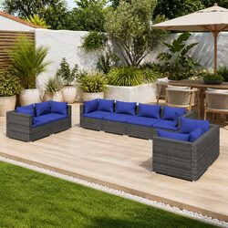 Enhance Your Outdoor Space with Our 8-Piece Lounge Set