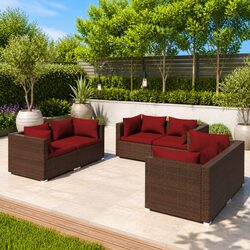 Enhance Your Outdoor Space with this 6 Piece Lounge Set
