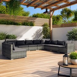 Transform Your Patio with a 10-Piece Lounge Set