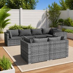 Chic 7 Piece Garden Lounge Set for Your Outdoor Oasis