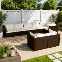 Stylish 8-Piece Garden Lounge Set to Enhance Your Outdoor Space