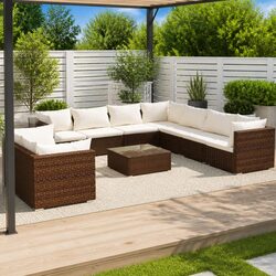 Elevate Your Outdoor Space with 10 Piece Lounge Set