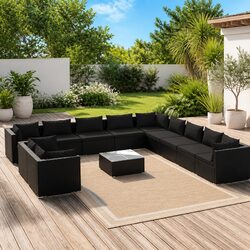 Elevate Your Outdoor Space with a 12 Piece Lounge Set