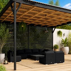 Elevate Your Outdoor Space with a 9 Piece Lounge Set
