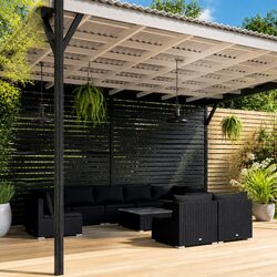 Enhance Your Outdoor Space with 10 Piece Garden Lounge Set