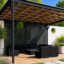 Transform Your Outdoor Space with This 10 Piece Lounge Set