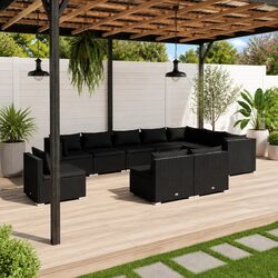 Transform Your Outdoor Space with a 10-Piece Lounge Set