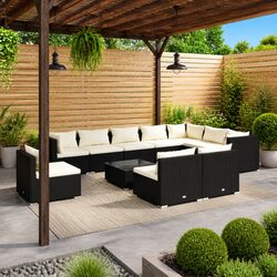 Enhance Your Outdoor Space with 11 Piece Lounge Set