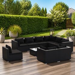 Elevate Your Outdoor Space with a 10 Piece Lounge Set