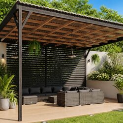 12 Piece Modular Garden Lounge Set for Outdoor Comfort and Style