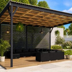 Enhance Your Outdoor Space with This 12 Piece Lounge Set