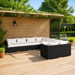 Elevate Your Outdoor Living with 8-Piece Lounge Set