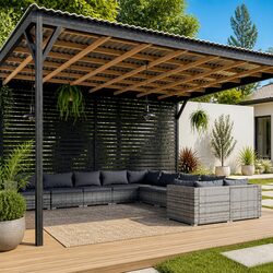Enhance Your Outdoor Experience with 10 Piece Lounge Set