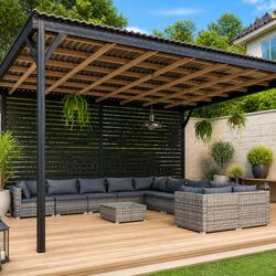 Elevate Your Outdoor Space with 11 Piece Garden Lounge Set