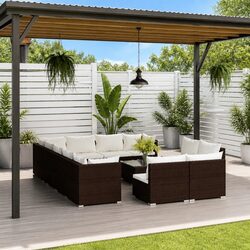 Elevate Your Outdoor Space with a 13-Piece Lounge Set