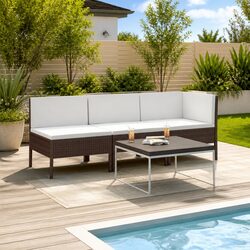 Transform Your Outdoor Space with a 3-Piece Lounge Set