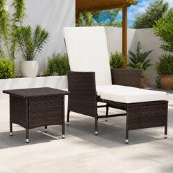 Enhance Your Outdoor Space with This 2 Piece Lounge Set